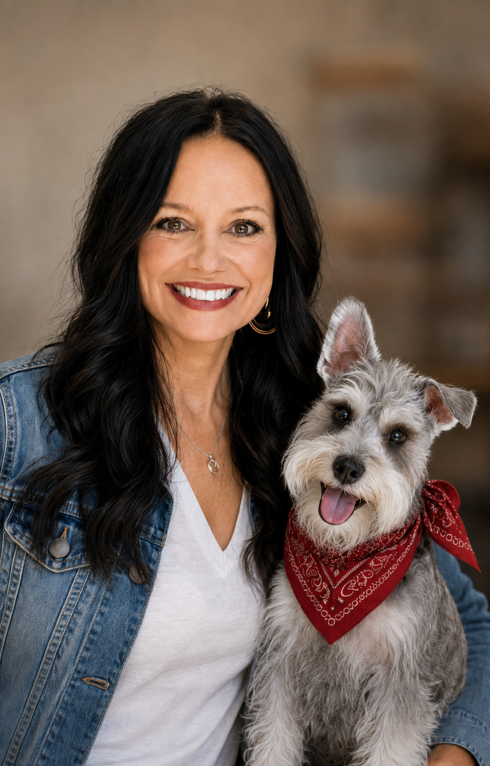 Megan Cross with Smokey Joe
